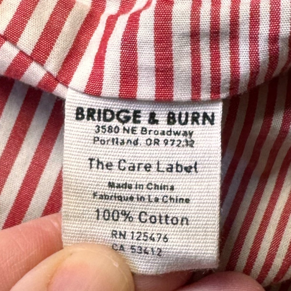 Bridge & Burn Long 💯% Cotton Hooded Button Up Jacket Women’s size small - Picture 11 of 14
